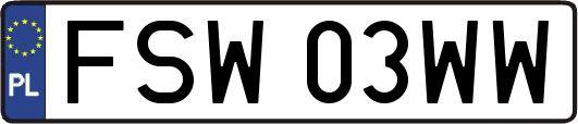 FSW03WW