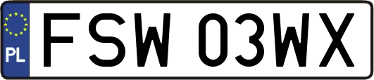 FSW03WX