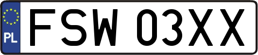 FSW03XX