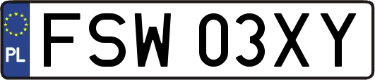 FSW03XY