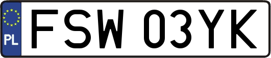 FSW03YK