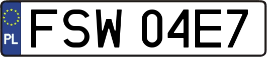 FSW04E7