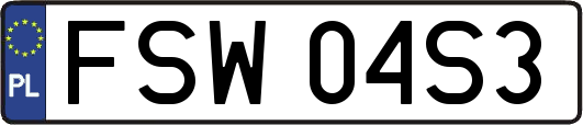 FSW04S3