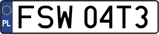 FSW04T3