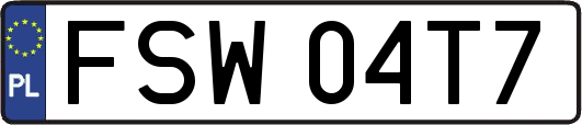 FSW04T7