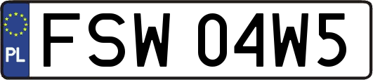 FSW04W5