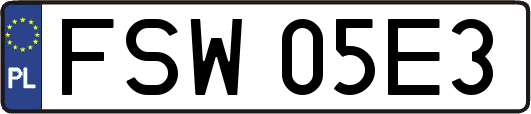 FSW05E3