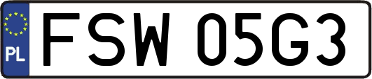 FSW05G3