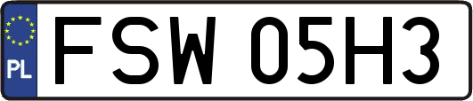 FSW05H3