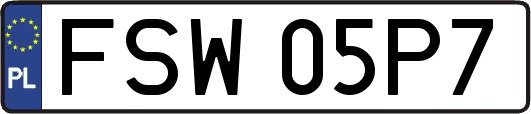 FSW05P7