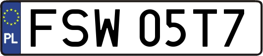 FSW05T7