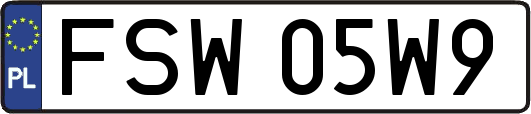 FSW05W9