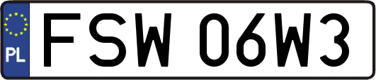 FSW06W3