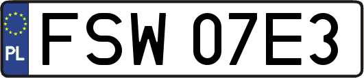 FSW07E3