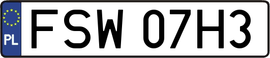 FSW07H3