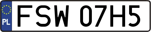 FSW07H5