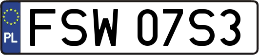 FSW07S3