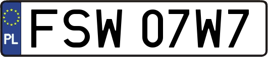 FSW07W7