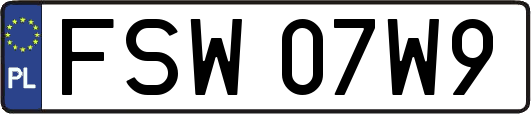 FSW07W9