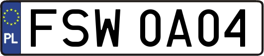 FSW0A04