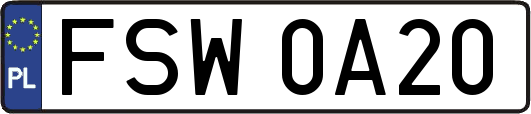 FSW0A20
