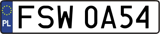 FSW0A54