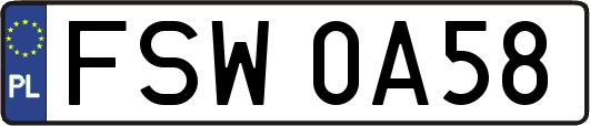FSW0A58