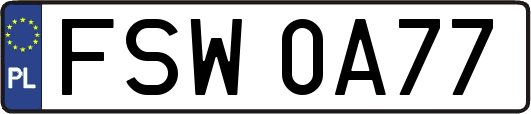 FSW0A77