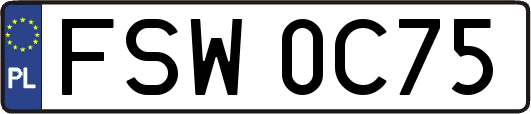 FSW0C75