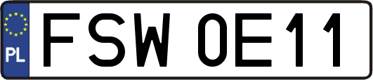 FSW0E11