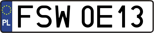 FSW0E13