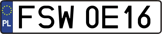 FSW0E16