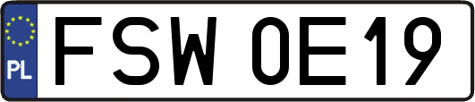 FSW0E19