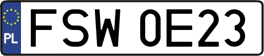 FSW0E23