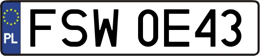 FSW0E43