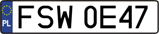 FSW0E47