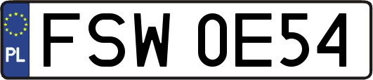 FSW0E54