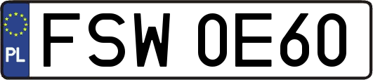 FSW0E60
