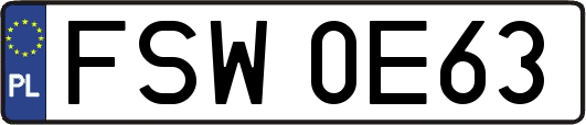 FSW0E63