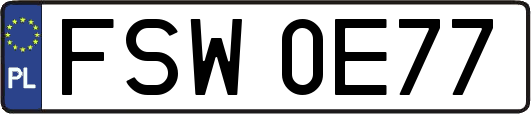 FSW0E77