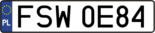 FSW0E84