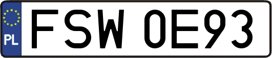 FSW0E93