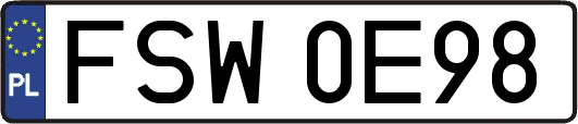 FSW0E98