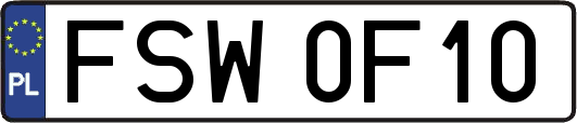 FSW0F10