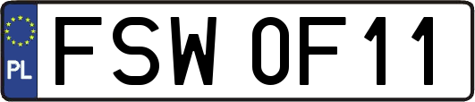 FSW0F11