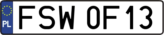 FSW0F13