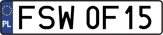 FSW0F15