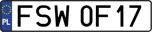 FSW0F17