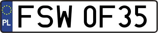 FSW0F35