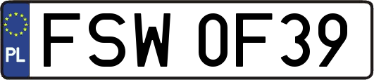 FSW0F39